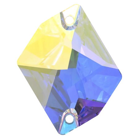 Нашивные кристаллы Swarovski 3265 Cosmic 20x16mm Crystal AB