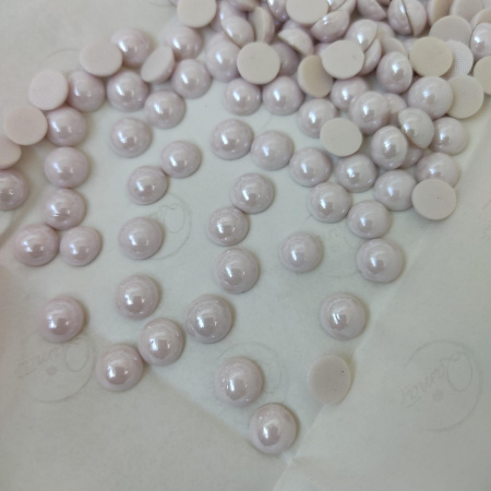 Полужемчуг термо керамика Light Peach 3023 hot-fix