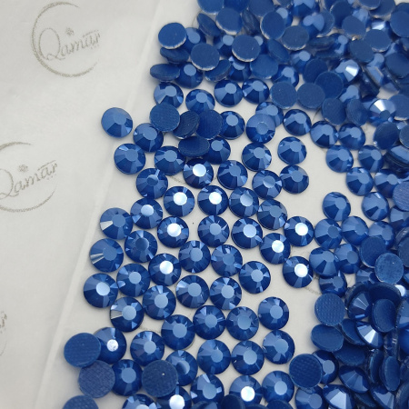 Стразы Qamar термо клеевые Glaze Sapphire 20110 hot-fix