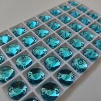 Стразы пришивные Qamar Rivoli Aquamarine sew-on 