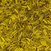  Стеклярус 6mm Citrine(Индия)