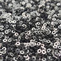 Пайетки Prince 2,5мм Jet Hemmatite RCJ238G