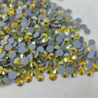 Стразы Qamar термо клеевые Citrine AB hot-fix