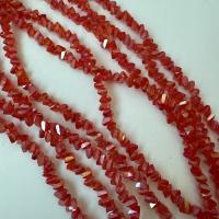 Бусины Алмазное стекло 6мм Light Siam AB (длина нити 35см)