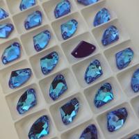 Стразы пришивные Galactic 14x9mm Delight Light Burgundy