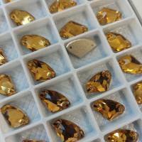 Стразы пришивные Galactic Light Colorado Topaz sew-on