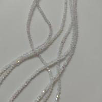 Биконусы Сrystal AB (в нити 185 бусин)