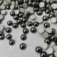 Полужемчуг термо керамика Jet Hematite 3104 hot-fix