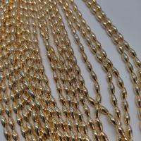 Жемчуг Японский Рис 4x9mm Gold(Золото) (нить75см/90шт)
