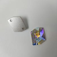 Нашивные кристаллы Swarovski Cosmic 20x16mm Crystal AB