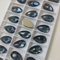 Стразы пришивные Tear Drop Montana sew-on