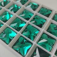 Стразы пришивные Qamar Emerald sew-on