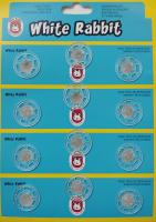 Кнопки пластиковые 20мм (прозрачные)