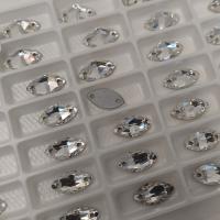 Нашивные стразы Preciosa Navette(Лодочка) 6x12mm 