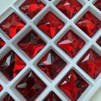Стразы пришивные Square Light Siam sew-on