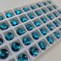 Стразы пришивные Qamar Rivoli Blue Zircon sew-on 