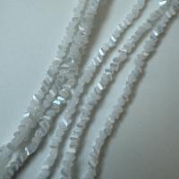 Бусины Алмазное стекло 4мм Snow White AB (длина нити 36см)