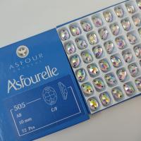 Crystal AB Овалы пришивные 