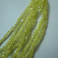 Бусины Алмазное стекло 4мм Citrine (длина нити 31см)