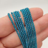 Шпинель 2мм Blue Zircon  (на нити 185-190 бусин) Шпинель 2мм Blue Zircon  (на нити 185-190 бусин)