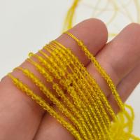 Шпинель 2мм Citrine (на нити 185-190 бусин) Шпинель 2мм Citrine (на нити 185-190 бусин)
