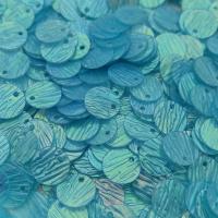 Пайетки Prince 8мм Turquoise AB RMP49L