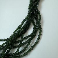 Бусины Алмазное стекло 3мм Leaf Green (длина нити 26см)