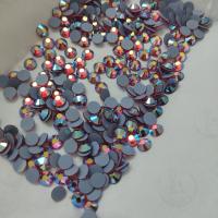 Стразы Qamar термо клеевые Rose AB 075 hot-fix