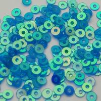 Пайетки Prince 3мм Indicolite Galographic RCF49D