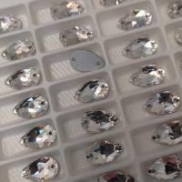 Нашивные стразы Preciosa Tear Drop(капля) 7x12mm 