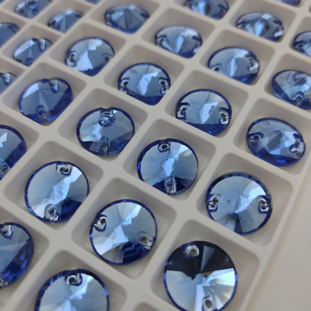 Стразы пришивные Rivoli Light Sapphire sew-on