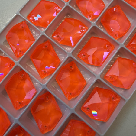 Стразы пришивные Cosmic Dynamic Orange sew-on