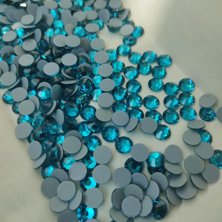 Стразы Qamar термо клеевые Indicolite 050 hot-fix