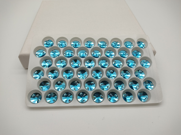 Rivoli Aquamarine 10мм пришивные Эконом