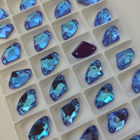 Стразы пришивные Galactic 14x9mm Delight Light Burgundy