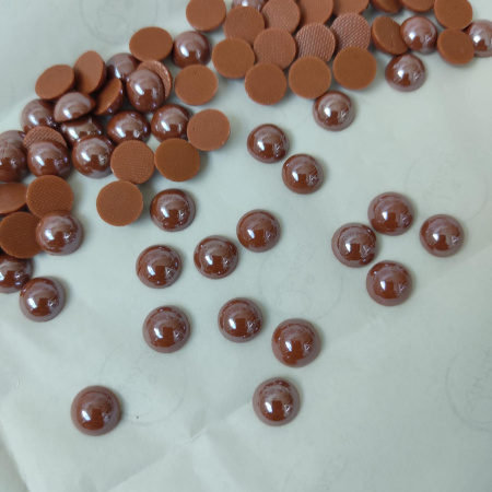 Полужемчуг термо керамика Brown 3029 hot-fix