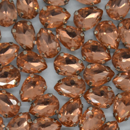 Peach Капли в металлической оправе