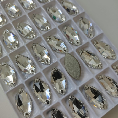 Стразы пришивные Navette Crystal sew-on Стразы пришивные Navette Crystal sew-on