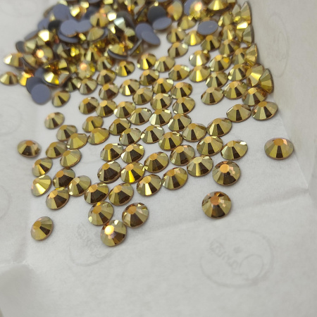 Стразы Qamar термо клеевые Golden Ray 090 hot-fix