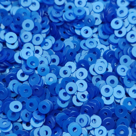 Пайетки Prince 3мм Sapphire 2026D