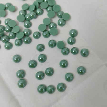 Полужемчуг термо керамика Malachite 3012 hot-fix