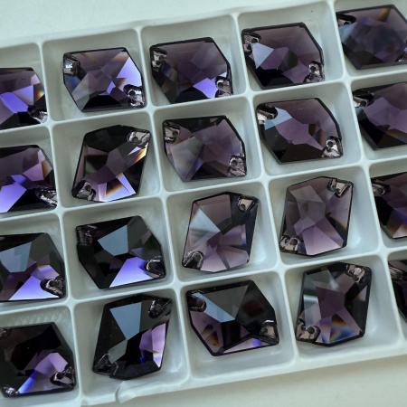 Стразы пришивные Qamar Cosmic Amethyst  Sew-on