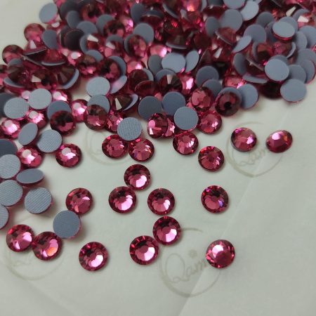 Стразы Qamar термо клеевые Rose 030 hot-fix