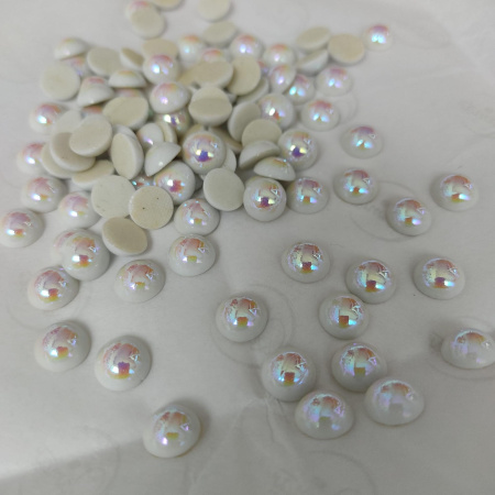 Полужемчуг термо керамика White AB 3112 hot-fix