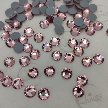 Стразы Qamar термо клеевые Light Rose 031 hot-fix