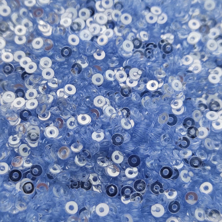 Пайетки Prince 2,5мм Light Sapphire RCJ26L