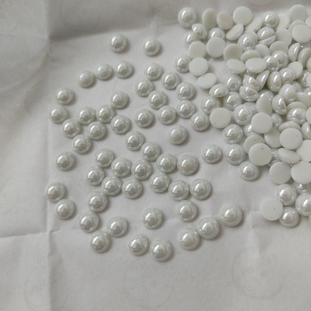 Полужемчуг термо керамика Ivory 3101 hot-fix