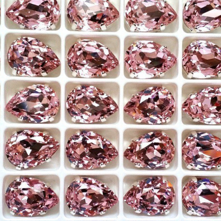  Light Rose Капли в металлической оправе