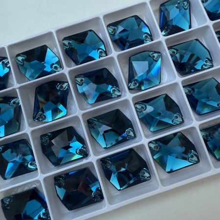 Стразы пришивные Cosmic Blue Zircon sew-on