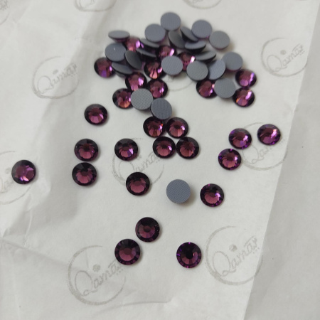 Стразы Qamar термо клеевые Amethyst 011 hot-fix